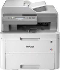 Brother DCP-L3551CDW Wireless Colour LED All-In-One Duplex Mobile Printer With Print/Scan/Copy White
