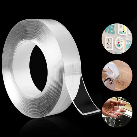 Double Sided Tape Roll - Traceless - Assorted - Single Piece