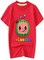 Cocomelon Casual Summer Outdoor Printed T-Shirt Red (5-6 Year)