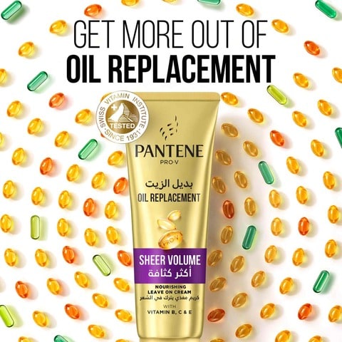 Pantene Pro-V Sheer Volume Oil Replacement Leave-On Cream 275ml