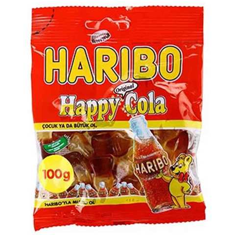 Haribo Candy Happy Cola 100 Gram