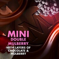 Magnum Mini Double Chocolate Black Mulberry And Blackberry Ice Cream 60ml