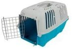 Buy Pet Shop Dragon Mart Cat Dog Carrier Box Outdoor Portable Travel Mps2 Pratiko 1 Metal L48 xW31.5 xW33 - S Baby Blue in UAE