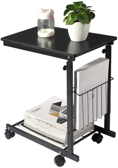 Adjustable c deals side table