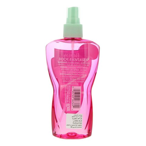 Body Fantasies Cotton Candy Fantasy Fragrance Body Spray Pink 236ml