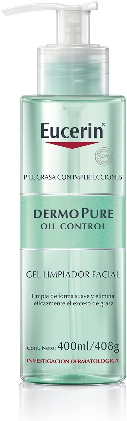 Buy Eucerin Dermopure Oil Control Gel Limpiador Facial 200 Milliliters Online - Shop Beauty & Personal Care on Carrefour