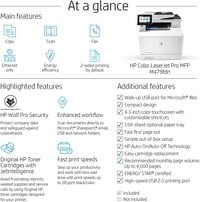 HP Color LaserJet Pro MFP M479fdn Printer (W1A79A)
