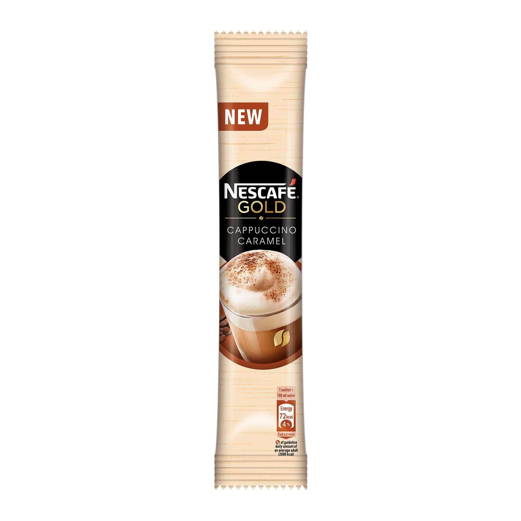 Buy Nescafe Cappuccino with Caramel - 17 gram Online - Shop Beverages on  Carrefour Egypt