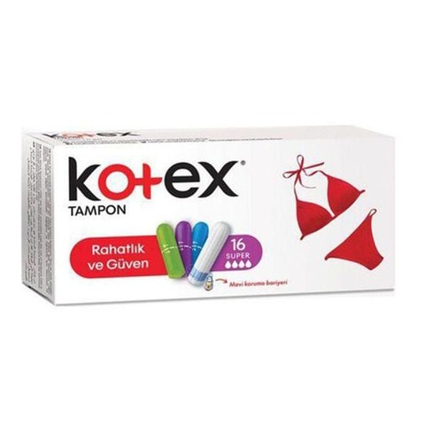 Kotex tampons deals super