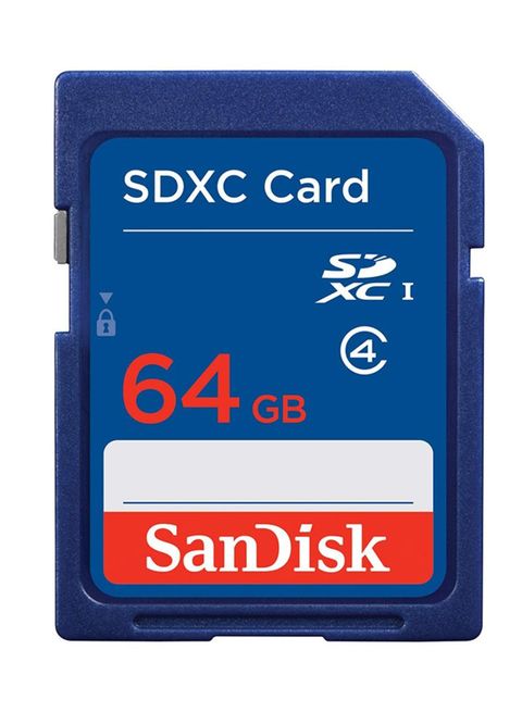 Buy Sandisk Micro Sdxc Memory Card 64gb Red Black Online Shop Electronics Appliances On Carrefour Uae