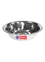 Buy Generic Stainless Steel Heavy Basin Silver 4.5x17cm in UAE