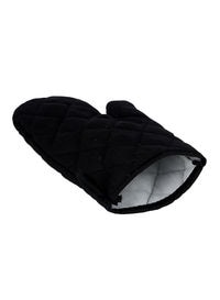 ROYALFORD 2-Piece Oven Mitts Black 16.5x24.5centimeter