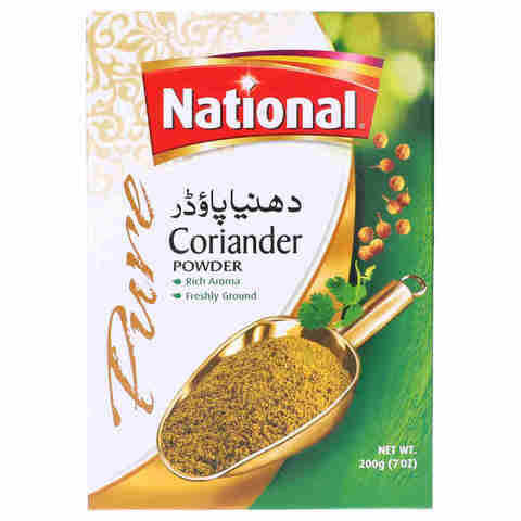 National Pure Coriander Powder 200 gr
