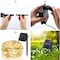 Solar String Lights 12M 100LED 8 Modes Solar Powered Lights for Home,Gardens, Patios,weddings and Parties (White)