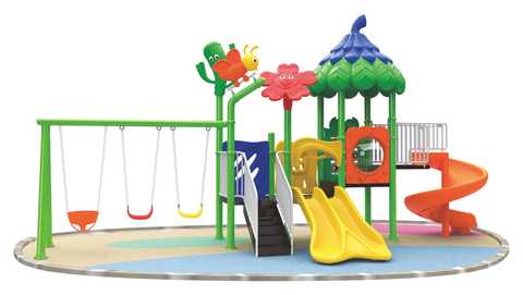 Rainbow Toys - Outdoor Children Playground Set Garden Climbing frame Swing Slide8.5 * 3 * 3.9 Meter RW-11023