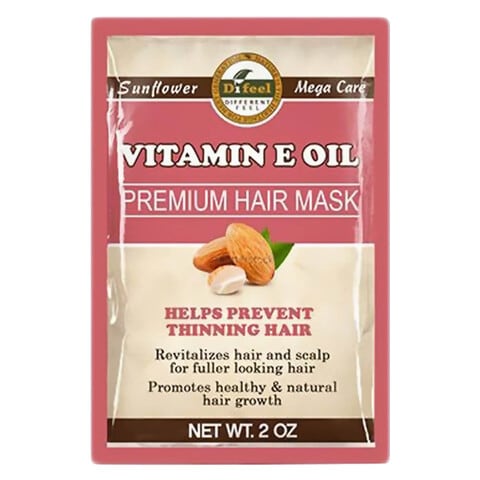 Difeel Vitamin E Oil Premium Hair Mask Pink 50g
