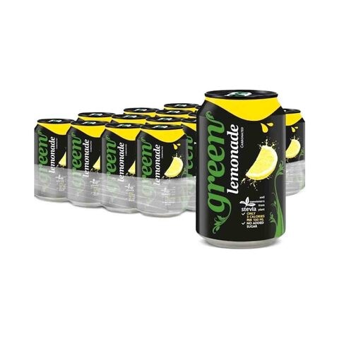 Green Cola Lemon Flavoured Carbonated Soft Drink 330ml