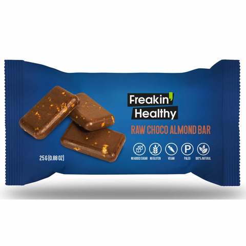 Freakin&#39; Healthy Raw Choco Almond Bar 25g
