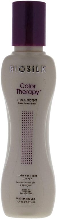 Biosilk Color Therapy Lock And Protect Leave-In Treatment For Unisex 2.26 Oz Treatment