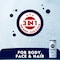 NIVEA MEN 3in1 Shower Gel Body Wash  Pure Impact Fresh Scent  250ml