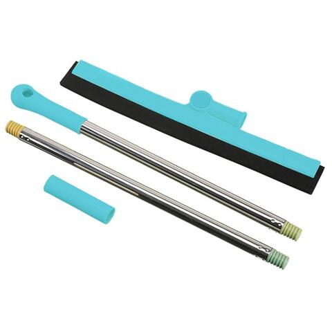 ALISSA - 2 Pack Set Of Sweeper Wiper And Long Handle Sponge - Bathroom Cleaning - Floor, Glass Cleaning Accessories