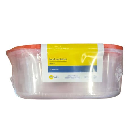 My Choice Plastic Food Storage Box Containers With Lid Multicolour 5