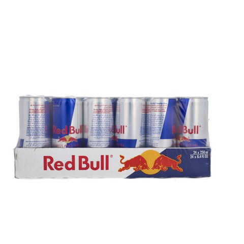 Red Bull Stimulant Drink 250 Ml Pack Of 24