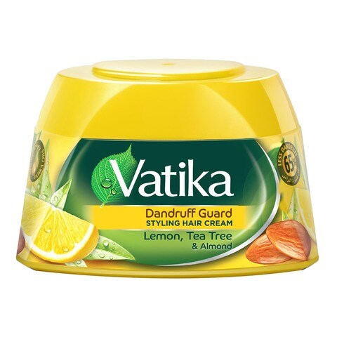 Dabur Vatika Naturals Dandruff Guard Hair Styling Cream Yellow 210ml