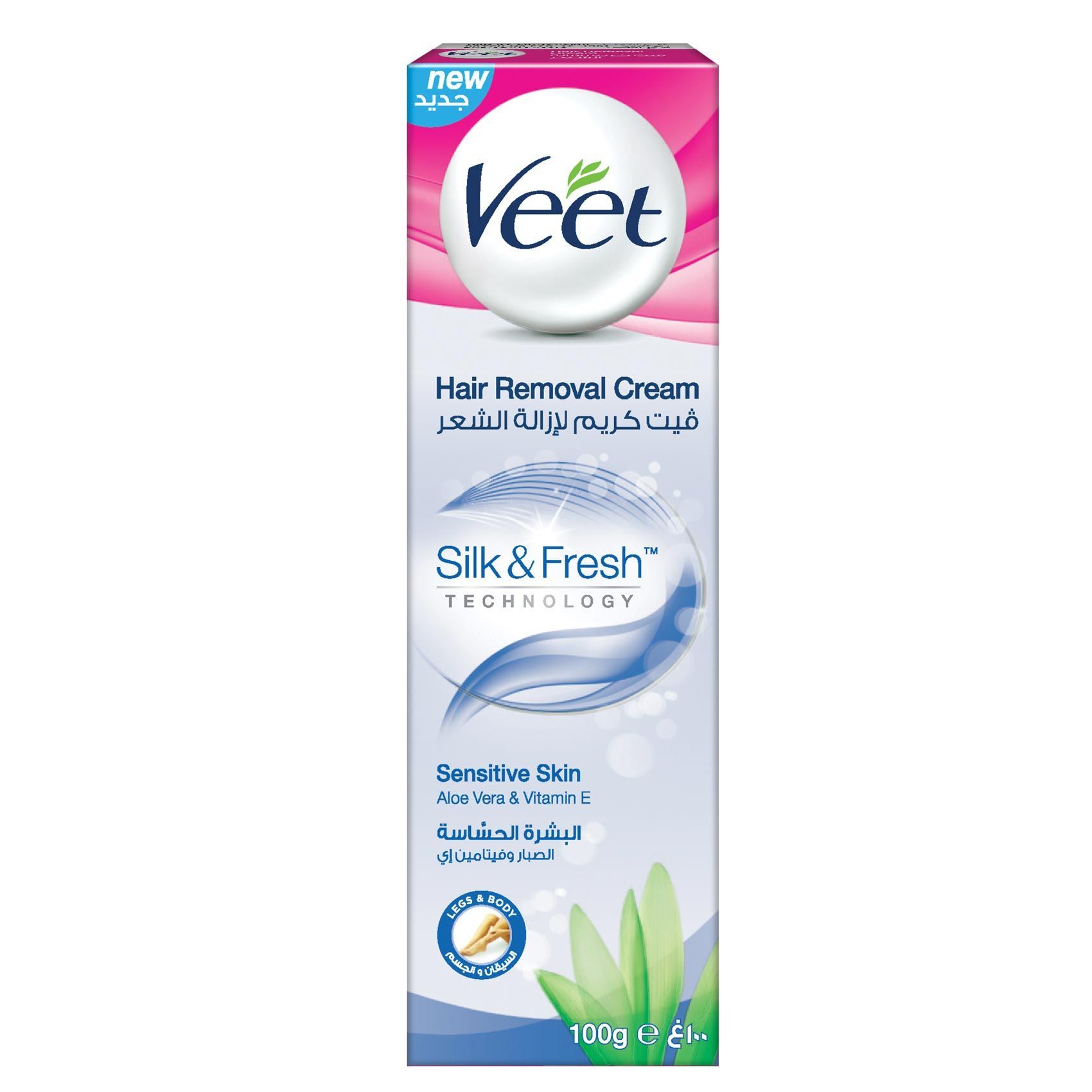 Buy Veet Hair Removal Cream For Sensitive Skin 100g Online Shop Beauty Personal Care On Carrefour Uae