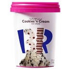 Buy Baskin Robbins Cookies And Cream Ice Cream 500ml in UAE