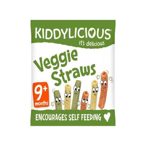 Kiddylicious Gluten-Free Veggie Straws Finger Food 12g