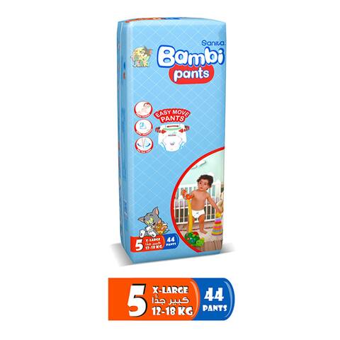 Sanita Bambi Pants, Size 6, XXL, Jumbo Box, 80 Diapers: Buy Online