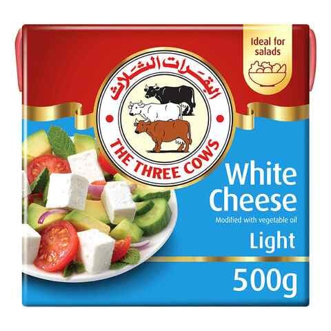 The Three Cows White Cheese Light 500g