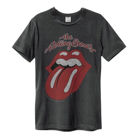 The Rolling Stones Vintage Logo T-Shirt Charcoal Grey - XL