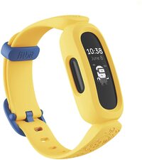 Fitbit Ace 3, Activity Tracker For Kids 6+ With Animated Clock Faces, Up To 8 Days Battery Life &amp; Water Resistant Up To 50 M, Black/Minions Yellow