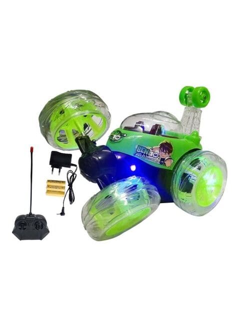 Ben 10 best sale rechargeable stunt car