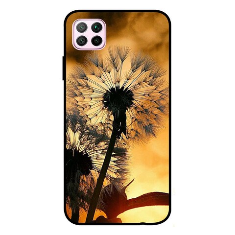 Theodor Protective Case Cover For Huawei Nova 7i Yellow Sunflower Silicon Cover