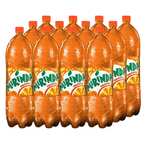 Buy Mirinda Orange, Carbonated Soft Drink, Plastic Bottle, 1L x 12 in Saudi Arabia