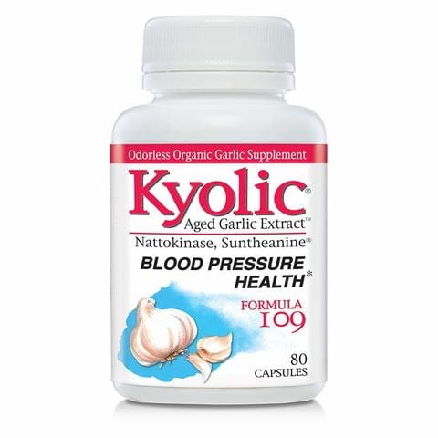 Kyolic Garlic Formula 109 Blood Pressure Health (80 Capsules)