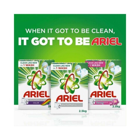 Ariel Automatic Laundry Detergent Powder With Original Scent 260g