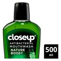 Closeup Nature Boost Mouthwash 500ml
