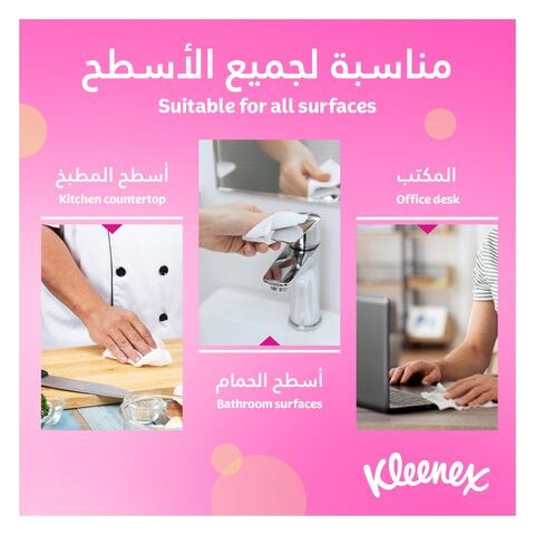 Kleenex Kitchen Paper Towel, Mega Roll Tissue, 1 Roll x 350 Meters, High Absorbency for Multi Purpose