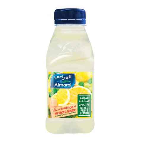 Almarai No Added Sugar Mixed Fruit Lemon Juice 200ml