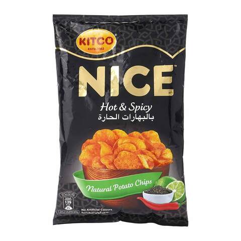 Buy Kitco Nice Hot And Spicy Potato Chips 150g in Saudi Arabia