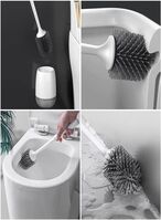 اشتري Marrkhor Toilet Bowl Brush, With Ventilated Drying Holder في الامارات