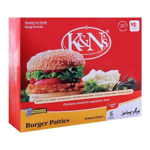 K&amp;N&#39;s Burger Patties 1.07 kg