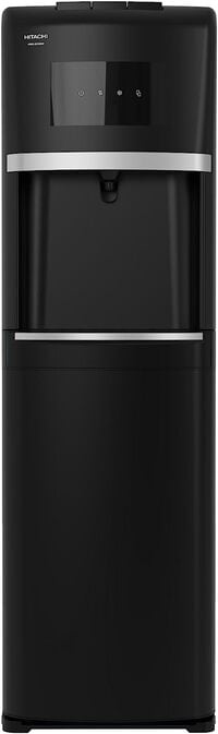 Hitachi Water Dispenser, Bottom Loading, Hot Cold And Ambient Temperature, Japanese Quality Floor Standing Water Cooler, Child Safety lock, Best For Home, Kitchen, Office &amp; Pantry, Black, HWD-B30000