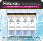 Buy Neutrogena Ultra Sheer Dry-Touch Sunscreen SPF 60, Water  Sweat Resistant lotion,  Pack of 4 X 88 ml in UAE