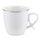 Shallow Cup And Saucer Set White 200ml 12 PCS