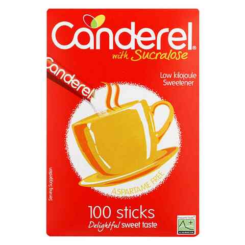 Canderel granulated and tablet sweetener - individual sachets/sticks/tablets